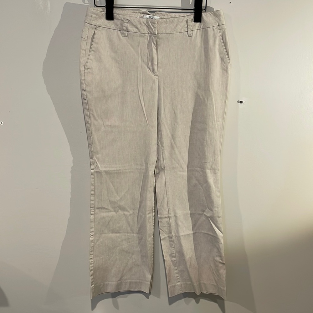 Loft Factory Bootcut Stripe Pants in Sz 6P